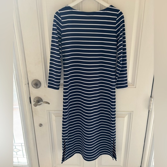 Vineyard Vines Sankaty Striped Midi Dress XS - Picture 8 of 11